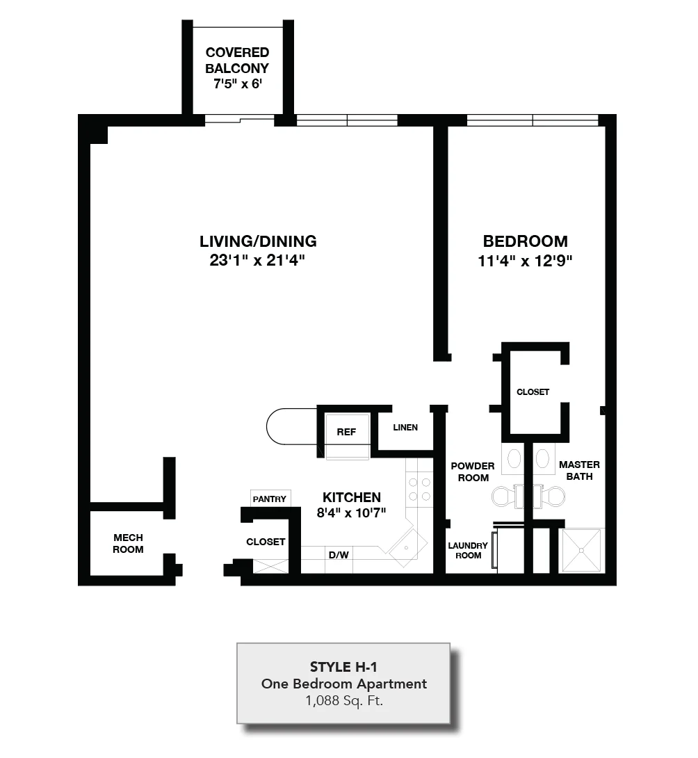 floorplan h-1