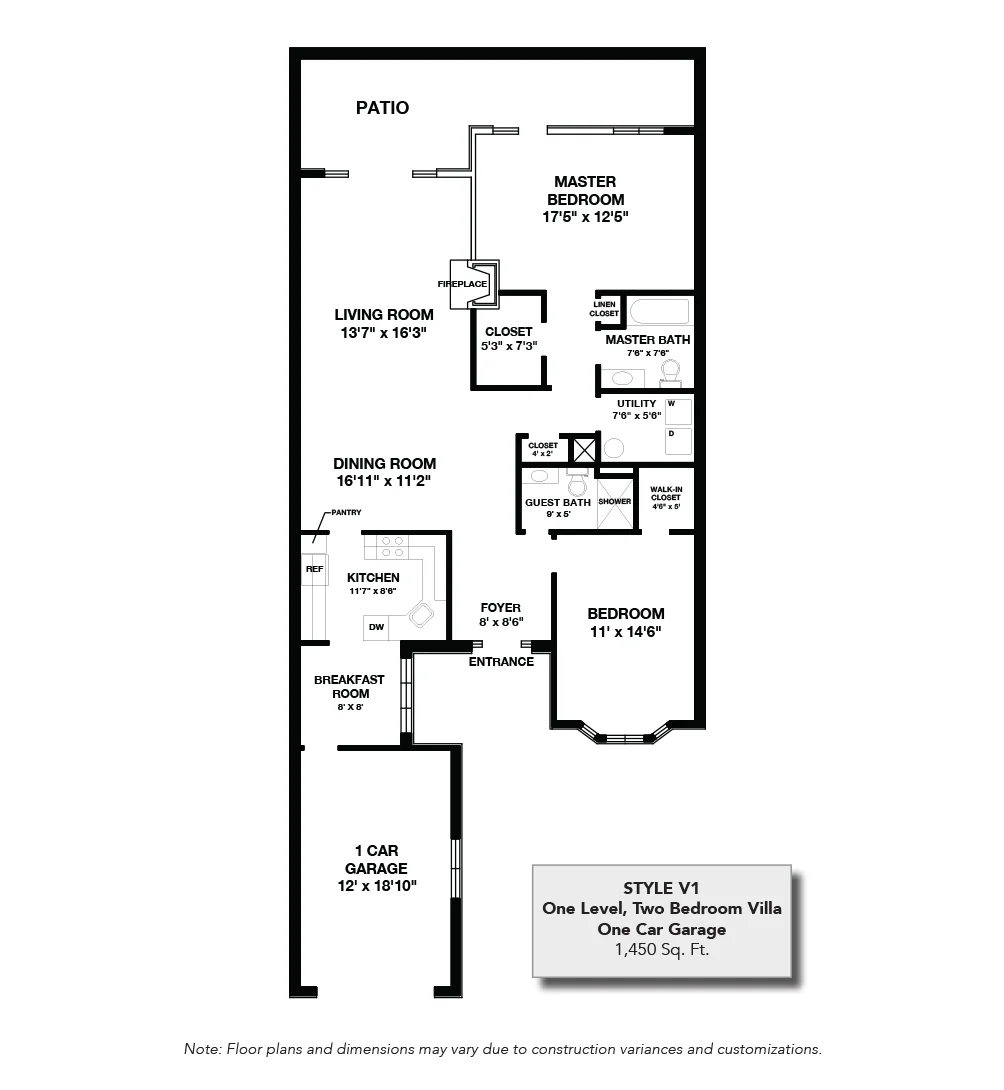 Waverly Heights floorplans